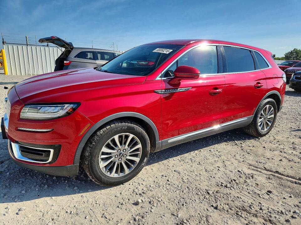 2020 Lincoln Nautilus VIN 2LMPJ8J9XLBL11445 — COPART salvage auction photo