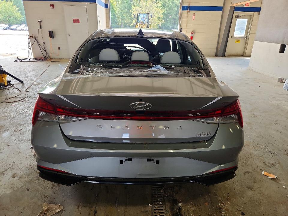 2023 Hyundai Elantra VIN KMHLN4AJ4PU081015 COPART salvage auction — FRONT END, VA - CERT OF TITLE - SALVAGE, sold $7,000 on 2026-10-09 (photo 6)