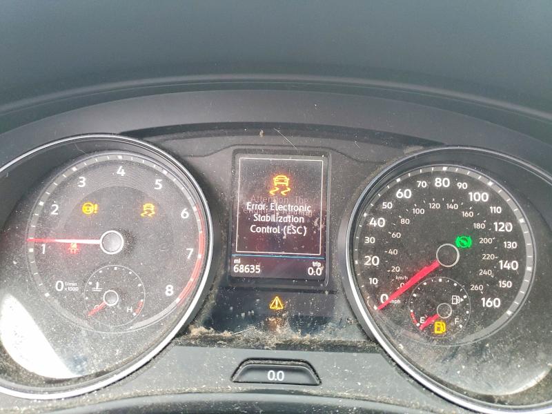 2019 Volkswagen Atlas VIN 1V2UR2CA5KC593653 COPART salvage auction — FRONT END, Ma - Certificate Of Title, sold $6,700 on 2026-10-10 (photo 9)