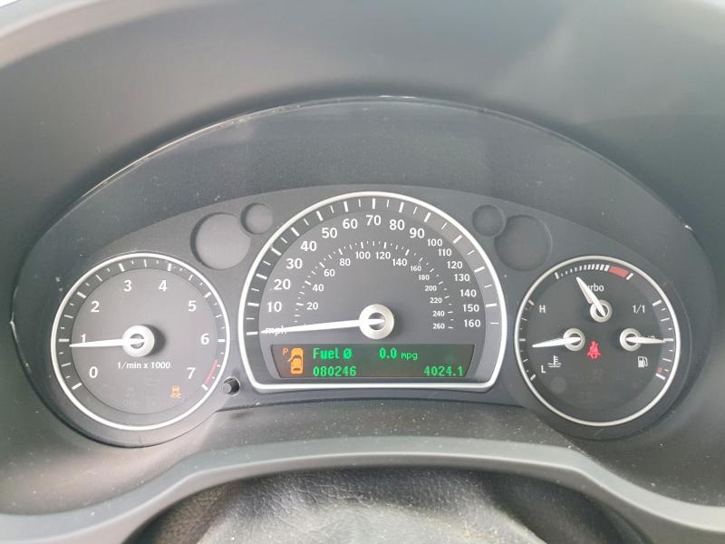 2011 Saab 9-3 VIN YS3FA7CYXB1302435 COPART salvage auction — FRONT END, Fl - Cert Of Title Slvg Rebuildable, sold $975 on 2026-10-07 (photo 9)