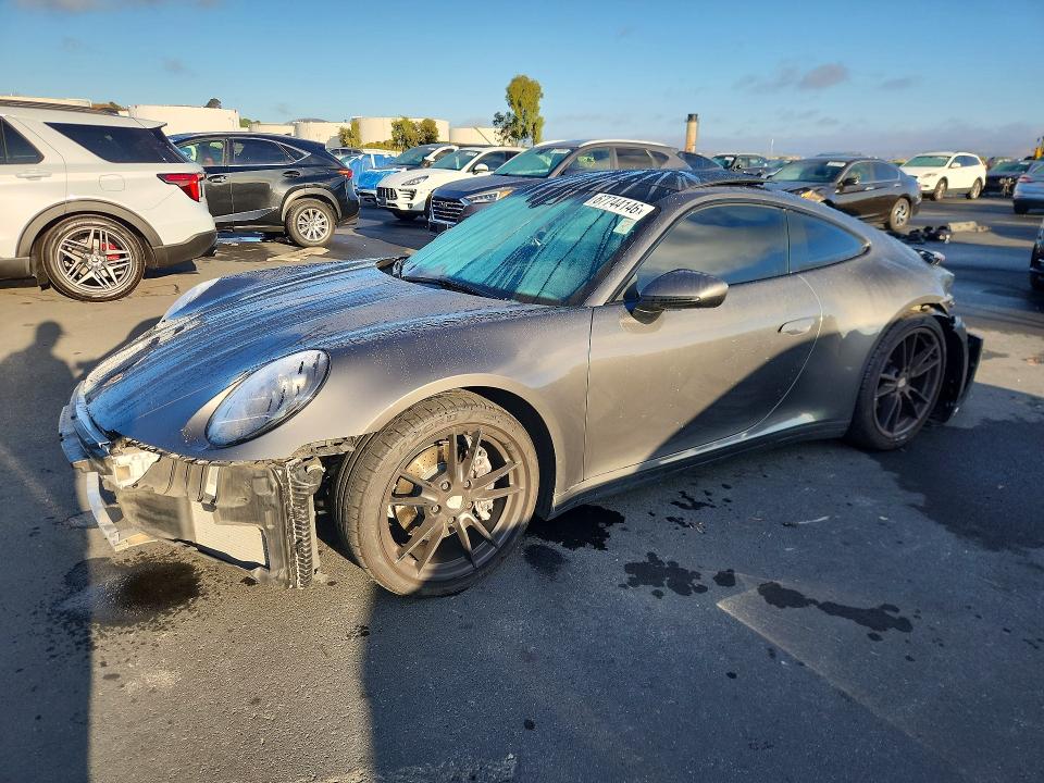 2020 Porsche 911 VIN WP0AA2A98LS205147 — COPART salvage auction photo
