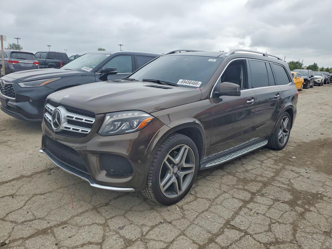2017 Mercedes-Benz GLS-klasse VIN 4JGDF7DE7HA747126 — COPART salvage auction photo