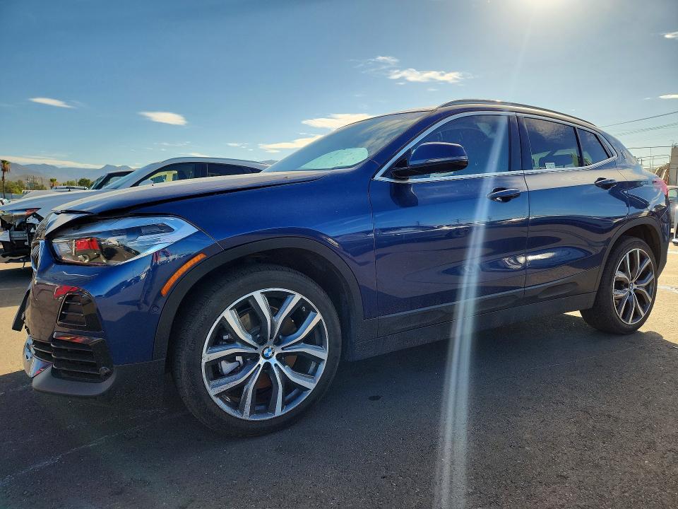 2022 BMW X2 VIN WBXYH9C06N5U27854 — COPART salvage auction photo