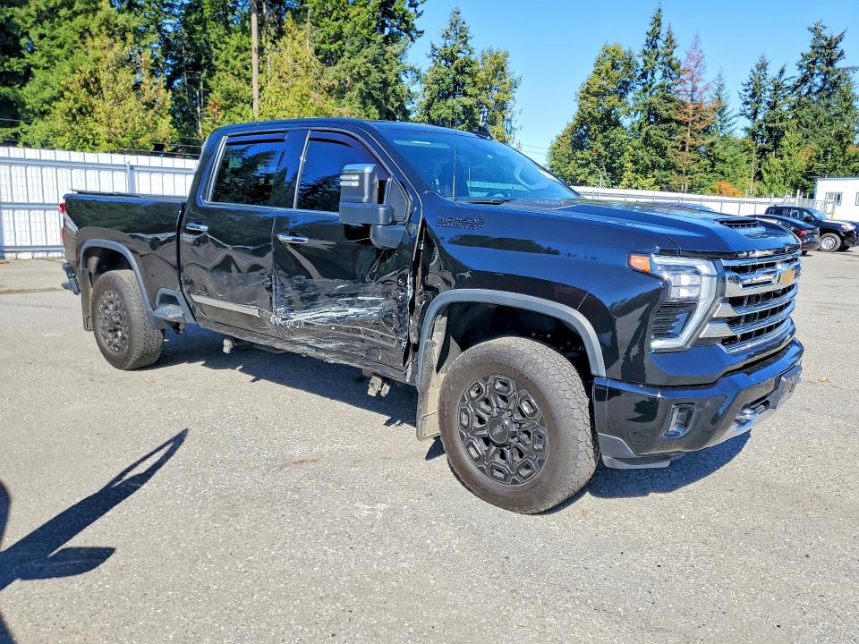 2024 Chevrolet Silverado VIN 2GC4YREYXR1128129 COPART salvage auction — SIDE, WA - BILL OF SALE, sold $32,500 on 2026-09-28 (photo 4)