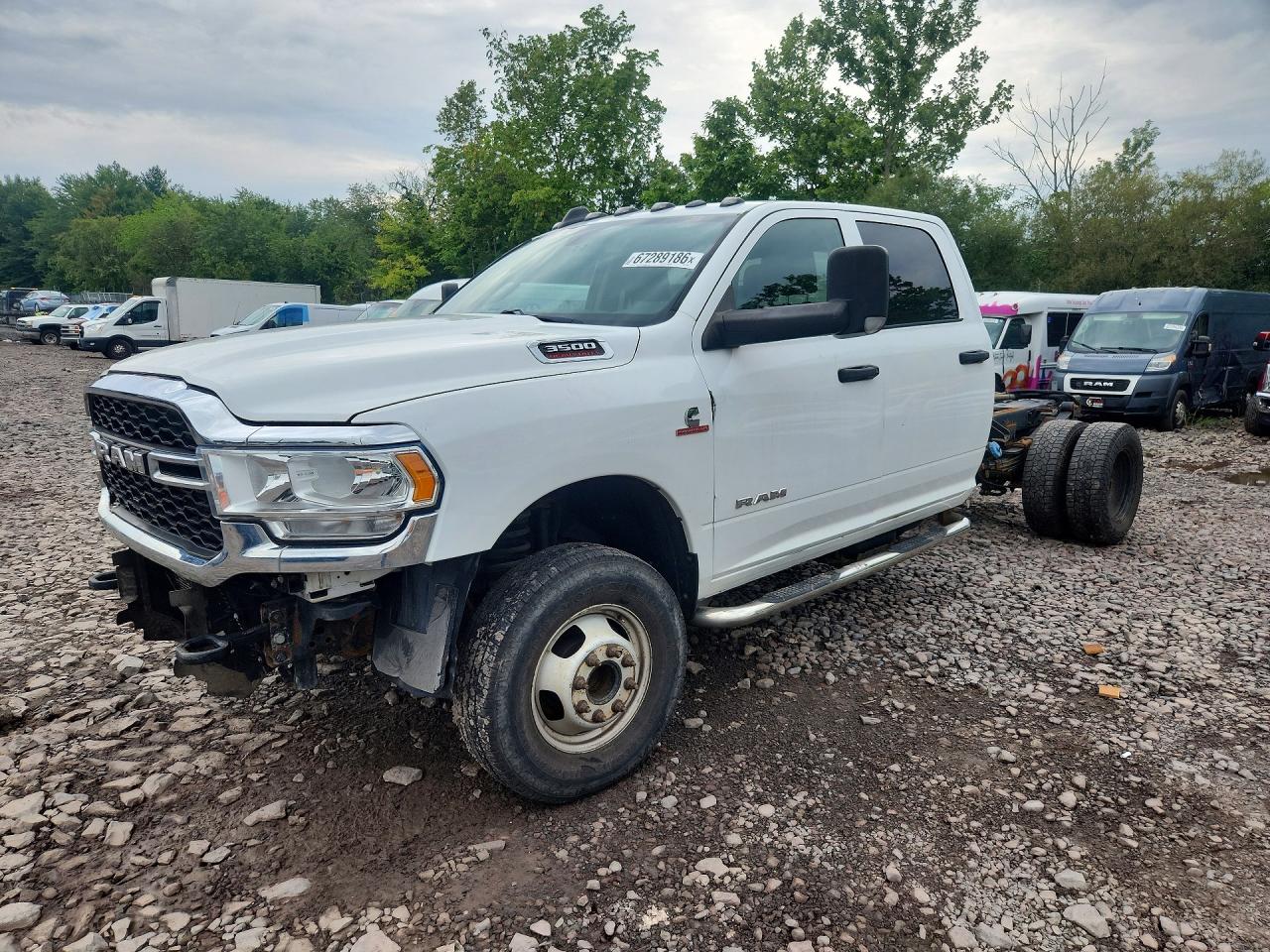 2020 Ram 3500 VIN 3C7WRTCL9LG184848 — COPART salvage auction photo