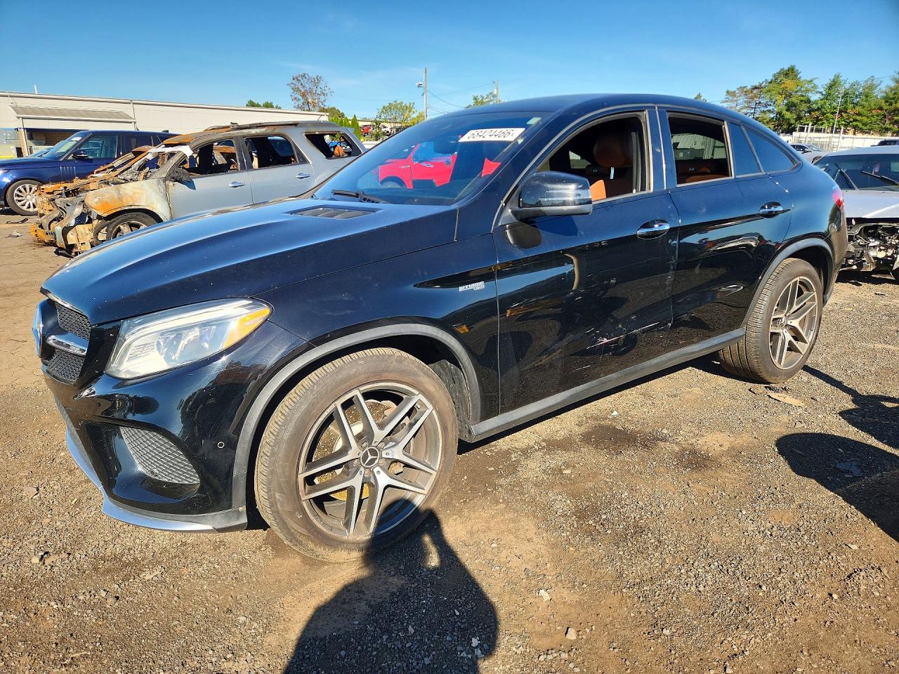 2018 Mercedes-Benz GLE Coupe VIN 4JGED6EB0JA104874 — COPART salvage auction photo