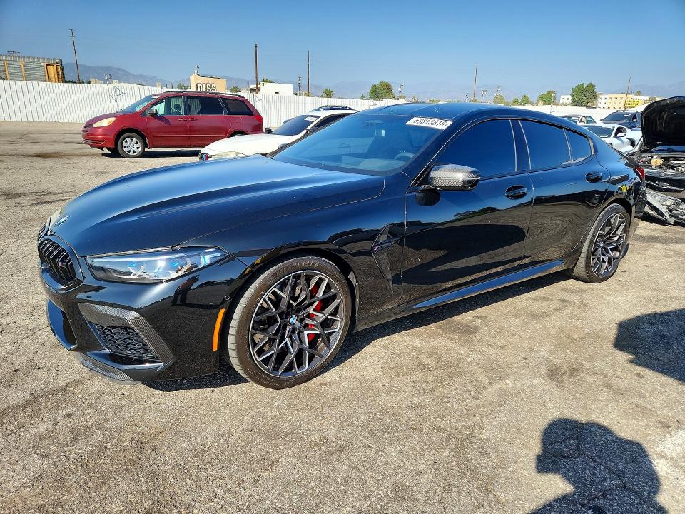 2025 BMW M8 gran coupe VIN WBSGV0C09SCS25815 — COPART salvage auction photo