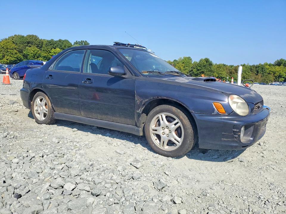 2002 Subaru Wrx VIN JF1GD29672G521772 COPART salvage auction — MECHANICAL, Nc - Dealer Only Clean Title, sold $225 on 2026-10-01 (photo 4)