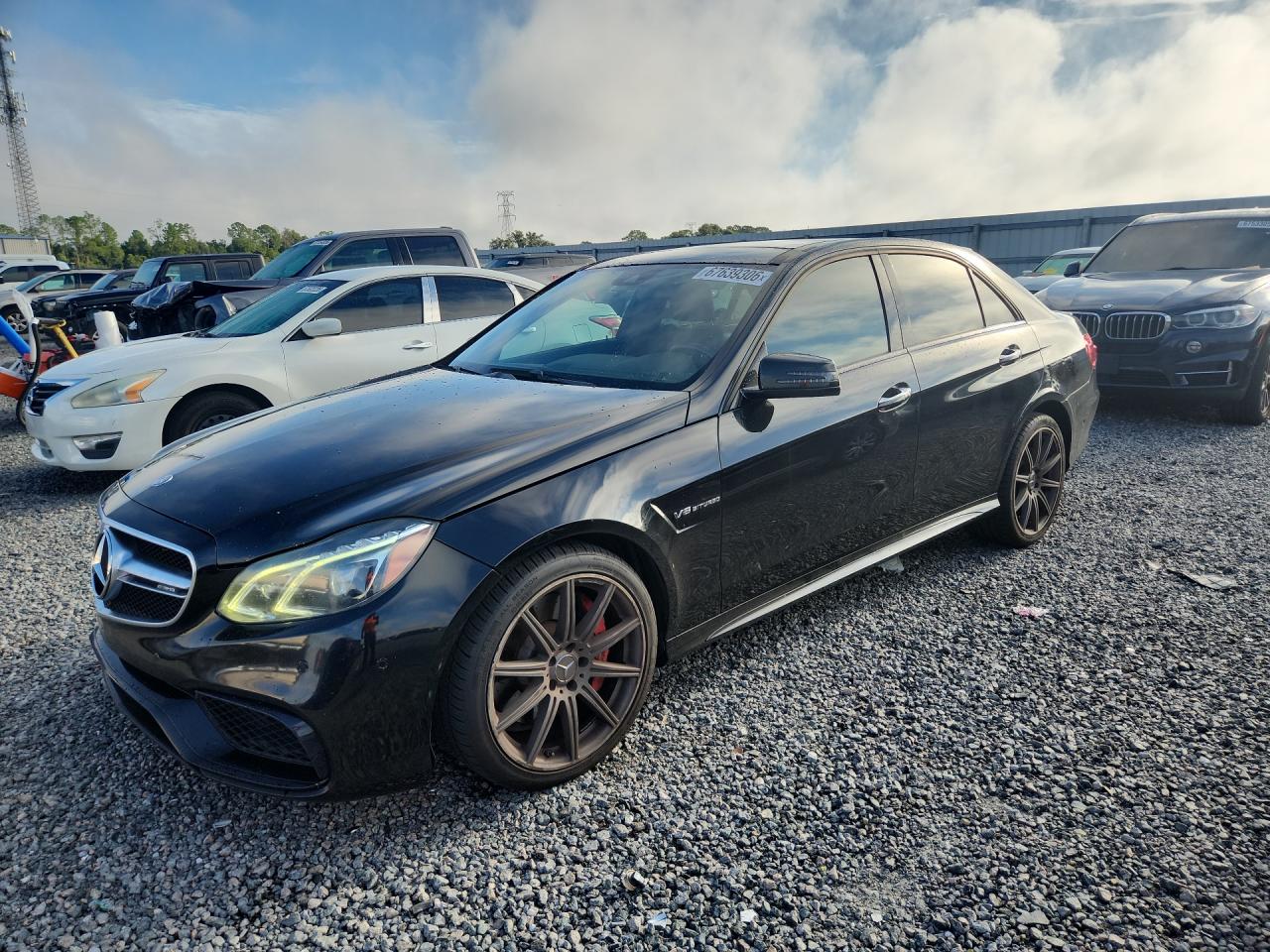 2016 Mercedes-Benz E-Class VIN WDDHF7GB9GB301694 — COPART salvage auction photo