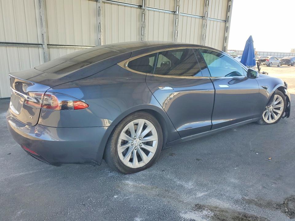 2017 Tesla Model S VIN 5YJSA1E17HF228118 COPART salvage auction — FRONT END, Ca - Dis/Dlr/Exp Only Clean Title, sold $0 on 2026-09-16 (photo 3)
