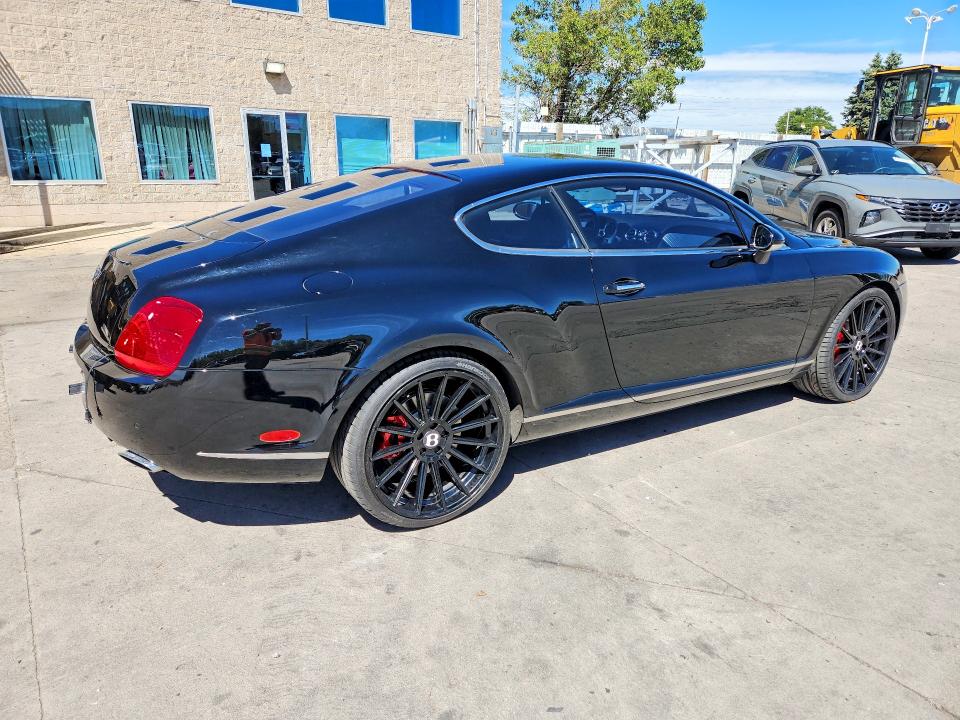 2008 Bentley Continental VIN SCBCR73W28C058488 COPART salvage auction — NORMAL WEAR, Co - Cert Of Title-Rebuilt Salvage, sold $0 on 2026-09-22 (photo 3)