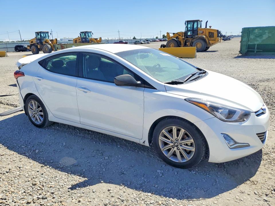 2015 Hyundai Elantra VIN 5NPDH4AE9FH608946 COPART salvage auction — REAR END, CA - DIS/DLR/EXP ONLY CLEAN TITLE, sold $975 on 2026-09-16 (photo 4)
