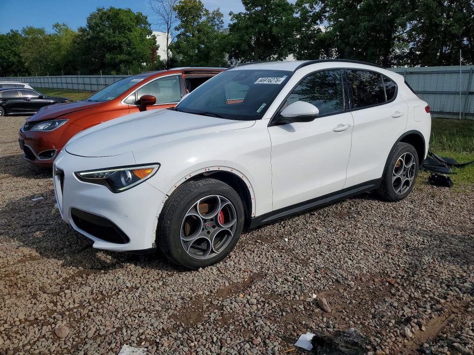 2019 Alfa romeo Stelvio VIN ZASPAKBN7K7C29566 — COPART salvage auction photo