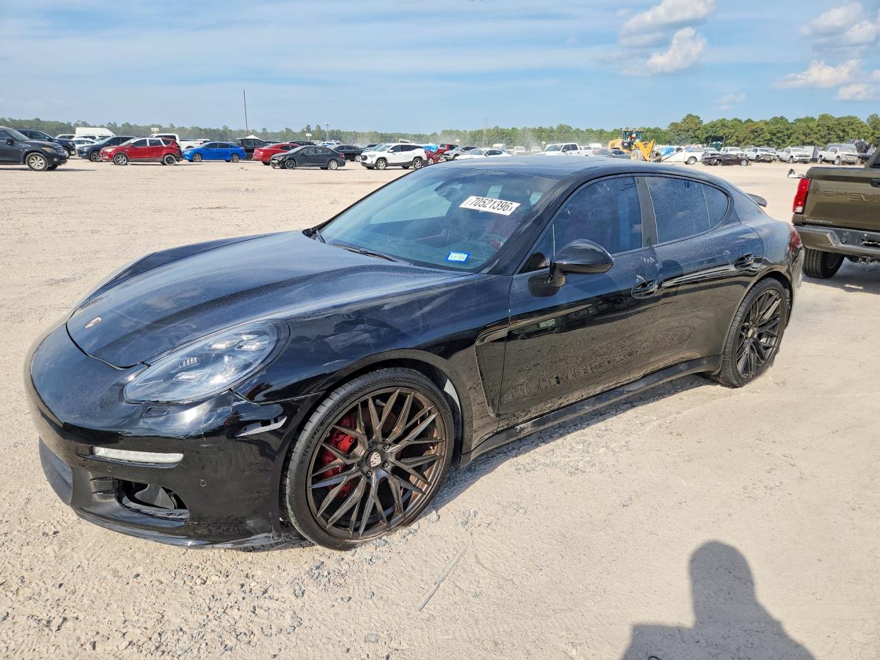 2014 Porsche Panamera VIN WP0AA2A71EL005349 — COPART salvage auction photo