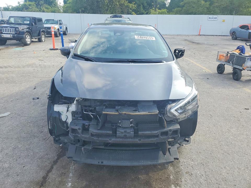 2025 Nissan Versa VIN 3N1CN8DV8SL842905 COPART salvage auction — FRONT END, Fl - Certificate Of Title (P), sold $7,800 on 2026-09-14 (photo 5)
