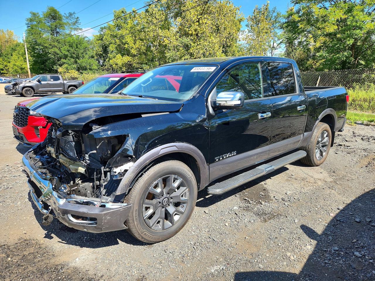 2024 Nissan Titan VIN 1N6AA1ED8RN109001 — COPART salvage auction photo