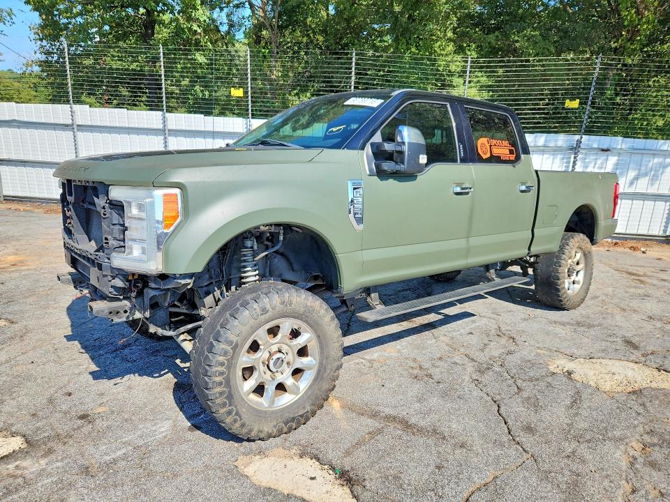 2017 Ford F-250 super duty VIN 1FT7W2BT9HED12798 — COPART salvage auction photo