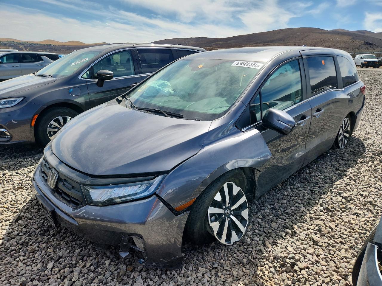 2025 Honda Odyssey VIN 5FNRL6H61SB059461 — COPART salvage auction photo