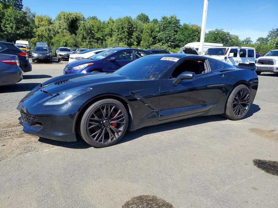 2014 Chevrolet Corvette VIN 1G1YD2D70E5127554 — COPART salvage auction photo