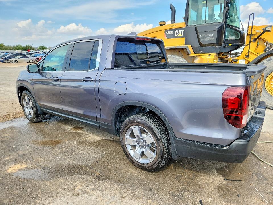 2025 Honda Ridgeline VIN 5FPYK3F53SB012186 COPART salvage auction — REAR END, Tx - Cert Of Title-Rebuilt Salvage (P), sold $16,600 on 2026-10-07 (photo 2)