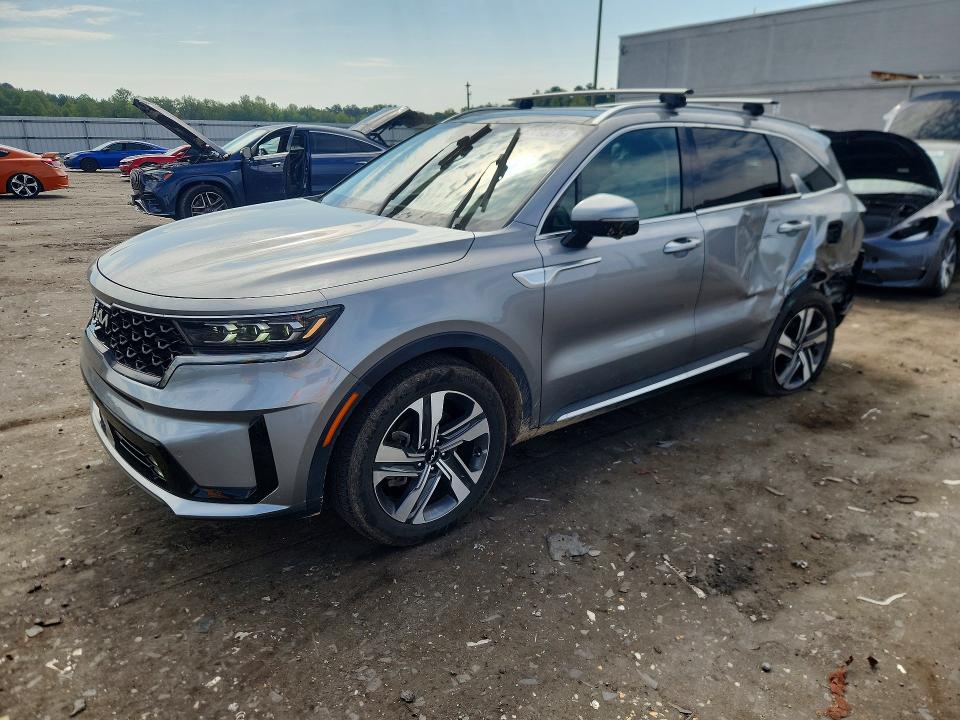 2022 Kia Sorento VIN KNDRMDLH9N5068022 — COPART salvage auction photo