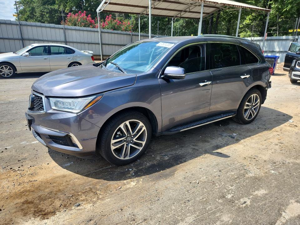2018 Acura Mdx VIN 5J8YD4H91JL000950 — COPART salvage auction photo