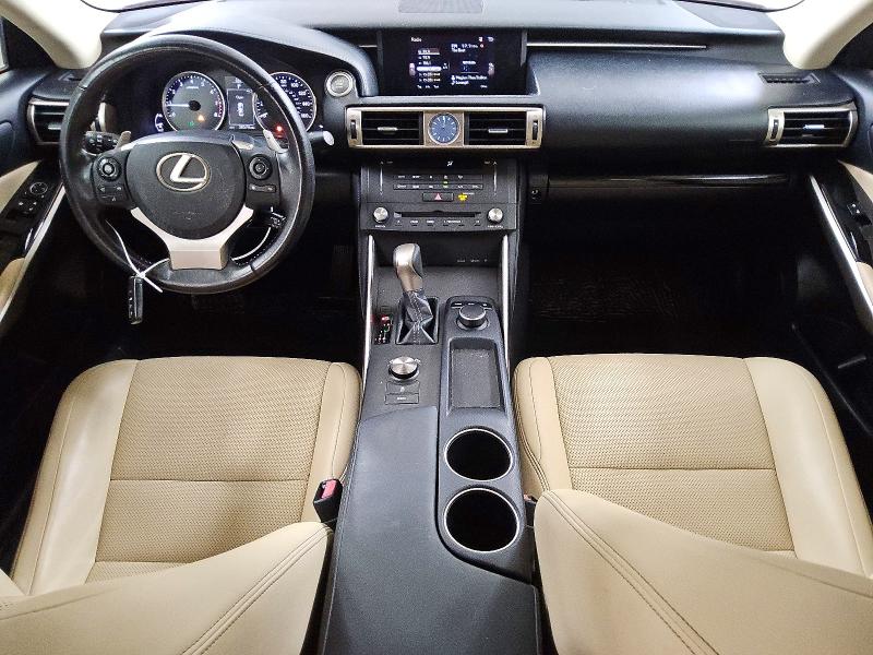 2015 Lexus Is 250 VIN JTHBF1D21F5076314 COPART salvage auction — MINOR DENT/SCRATCHES, TX - CERTIFICATE OF TITLE, sold $14,300 on 2026-09-15 (photo 8)