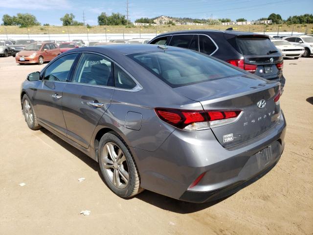 2018 Hyundai Sonata VIN 5NPE34AF1JH617287 COPART salvage auction — HAIL, Co - Bill Of Sale-Parts Only, sold $3,000 on 2026-07-22 (photo 2)