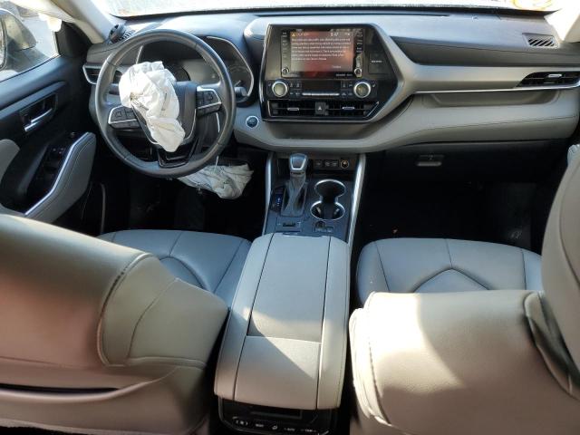 2021 Toyota Highlander VIN 5TDHZRBH9MS107079 COPART salvage auction — FRONT END, Ky - Bill Of Sale/Part Only/No Titl, sold $12,600 on 2026-07-08 (photo 8)
