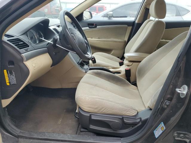 2009 Hyundai Sonata VIN 5NPET46C89H421342 COPART salvage auction — REAR END, In - Bill Of Sale - Parts Only, sold $550 on 2026-07-06 (photo 7)
