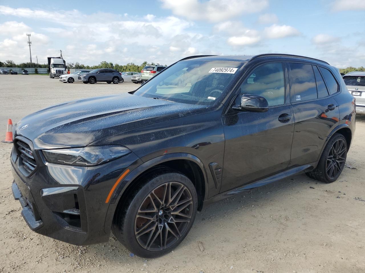 2024 BMW X5 M COMPE VIN 5YM13ET08R9T93766 — COPART salvage auction photo