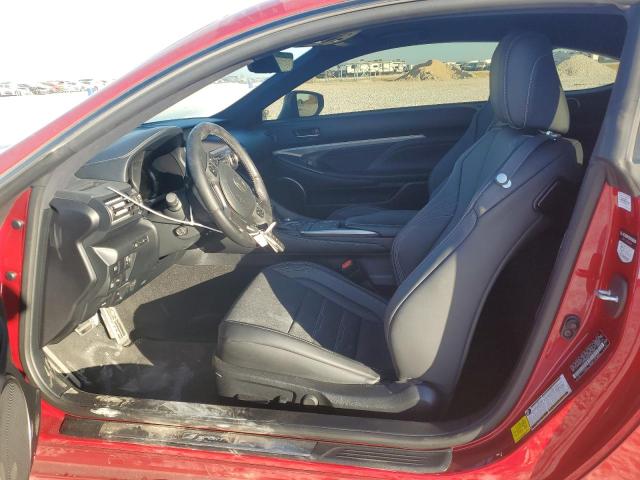 2021 Lexus Rc 350 VIN JTHGZ5BC8M5024790 COPART salvage auction — SIDE, Tx - Salvage Vehicle Title, sold $15,100 on 2026-07-02 (photo 7)