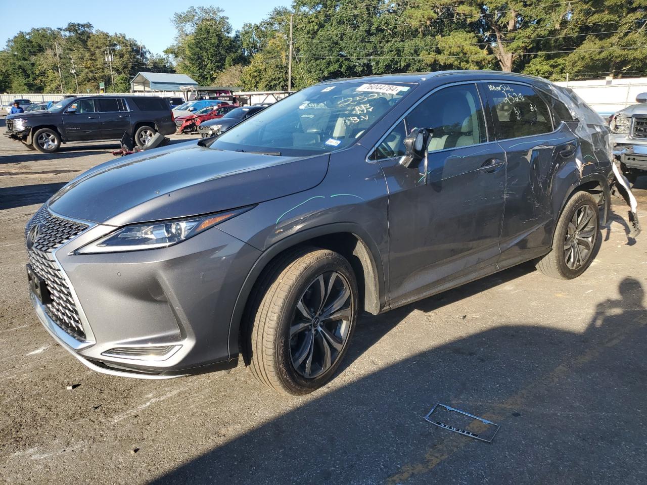 2021 LEXUS RX350 VIN 2T2HZMAA8MC208318 — COPART salvage auction photo
