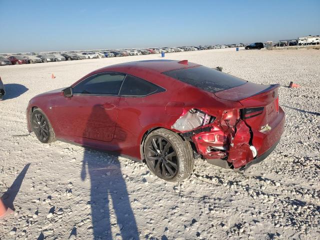 2021 Lexus Rc 350 VIN JTHGZ5BC8M5024790 COPART salvage auction — SIDE, Tx - Salvage Vehicle Title, sold $15,100 on 2026-07-02 (photo 2)