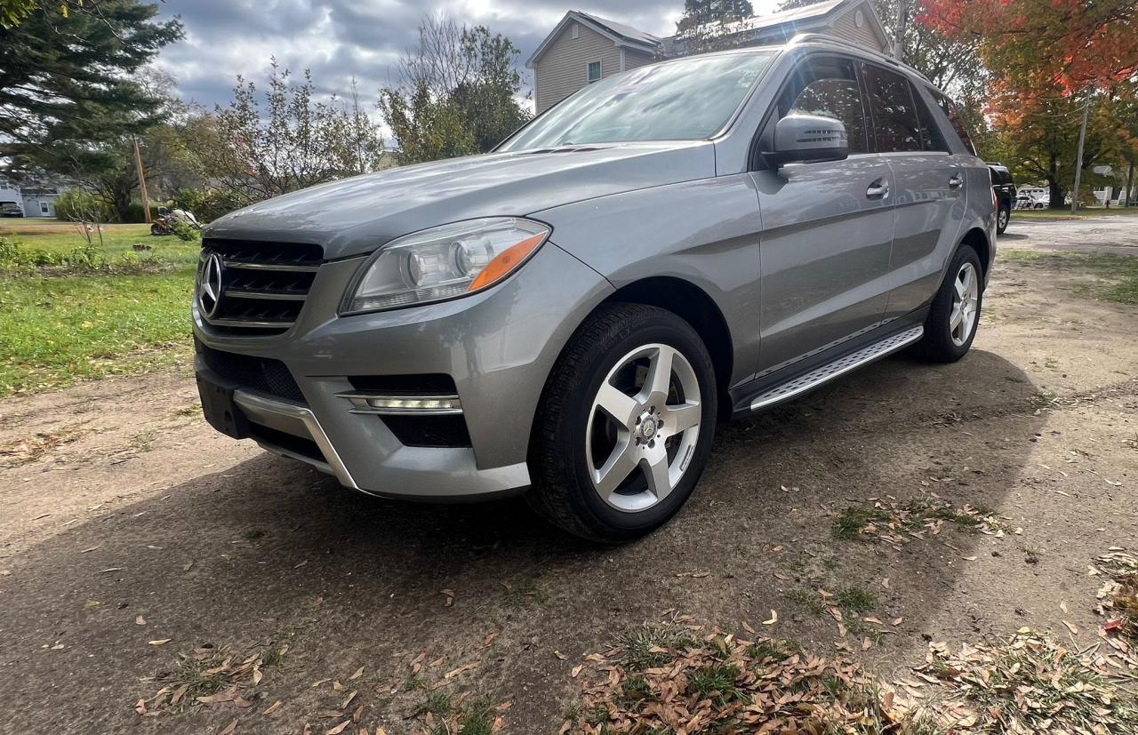 2014 Mercedes-Benz ML-Class VIN 4JGDA7DBXEA299058 COPART salvage auction — NORMAL WEAR, MA - CERTIFICATE OF TITLE (P), sold $6,400 on 2024-10-23 (photo 2)