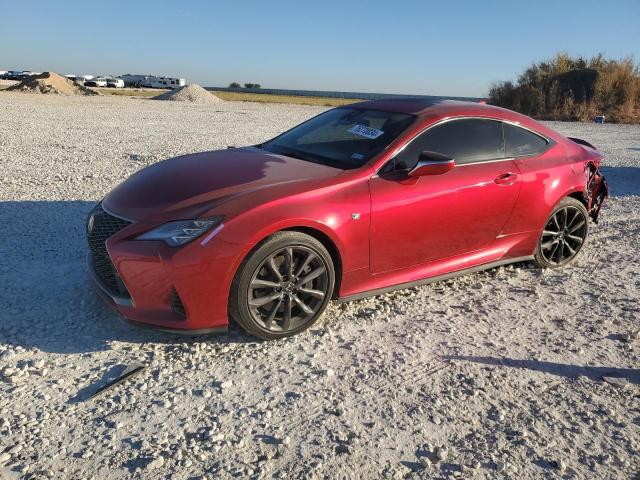 2021 Lexus Rc 350 VIN JTHGZ5BC8M5024790 COPART salvage auction — SIDE, Tx - Salvage Vehicle Title, sold $15,100 on 2026-07-02 (photo 1)