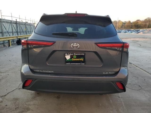 2021 Toyota Highlander VIN 5TDHZRBH9MS107079 COPART salvage auction — FRONT END, Ky - Bill Of Sale/Part Only/No Titl, sold $12,600 on 2026-07-08 (photo 6)