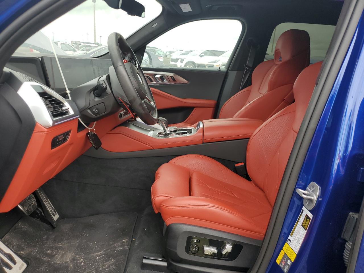 2023 BMW Xm VIN 5YM23CS0XP9S15459 COPART salvage auction — WATER/FLOOD, FL - CERT OF TITLE-SLVG REBLD FLOOD, sold $78,500 on 2024-10-15 (photo 7)