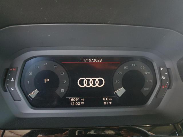 2022 Audi A3 VIN WAUAUDGY8NA056178 COPART salvage auction — MINOR DENT/SCRATCHES, Sc - Certificate Of Title, sold $12,300 on 2026-07-29 (photo 9)