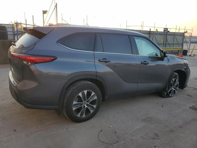 2021 Toyota Highlander VIN 5TDHZRBH9MS107079 COPART salvage auction — FRONT END, Ky - Bill Of Sale/Part Only/No Titl, sold $12,600 on 2026-07-08 (photo 3)