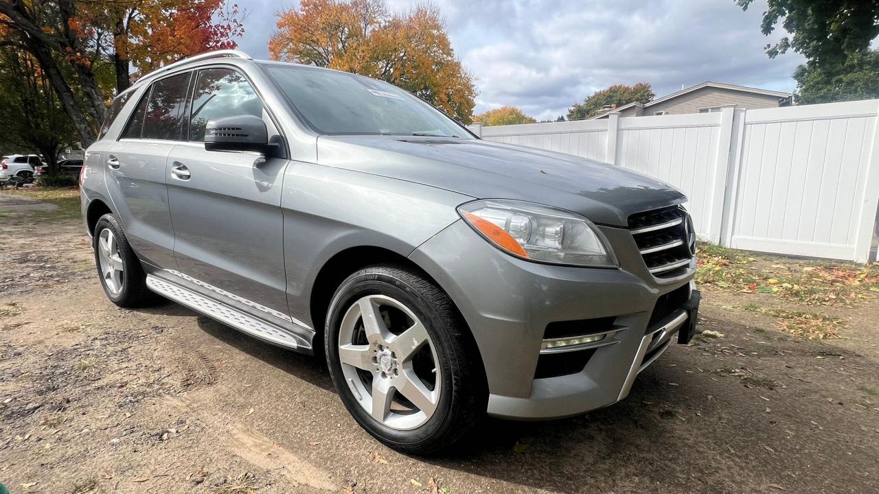 2014 MERCEDES-BENZ M-CLASS VIN 4JGDA7DBXEA299058 — COPART salvage auction photo