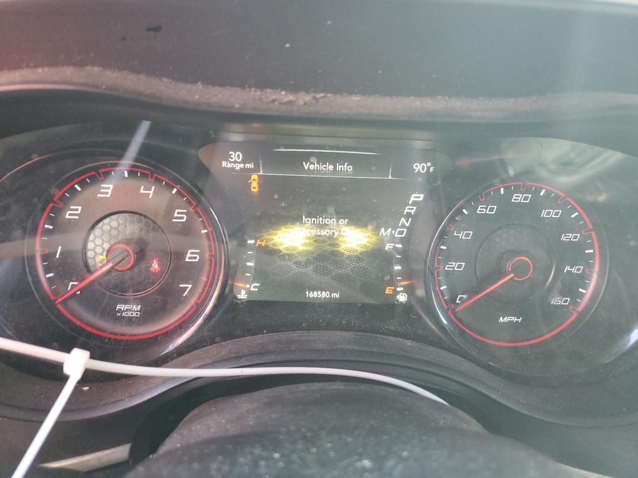 2017 Dodge Charger VIN 2C3CDXCT4HH520469 COPART salvage auction — Mechanical, FL - CERTIFICATE OF TITLE, sold $750 on 2026-07-01 (photo 9)