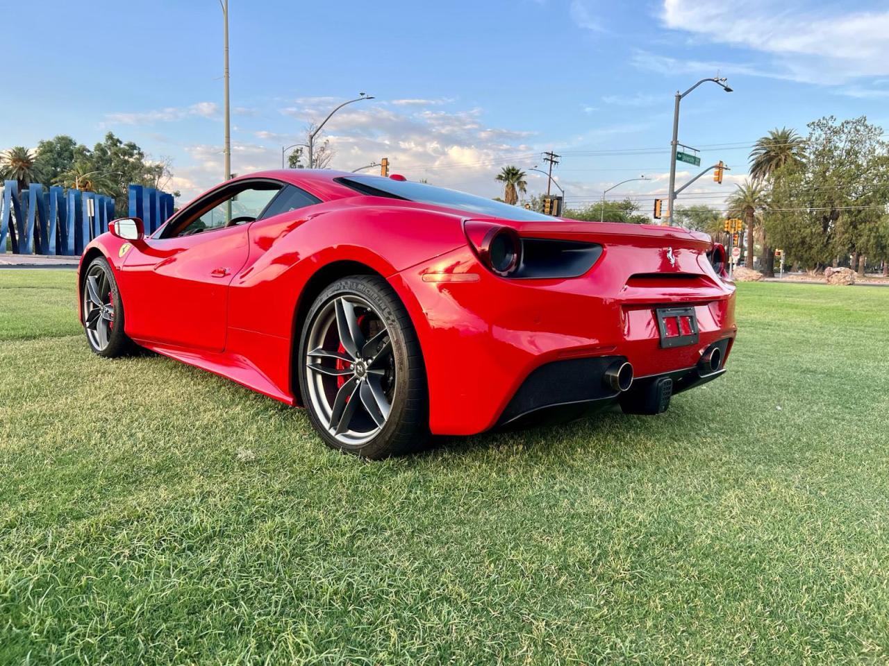 2016 Ferrari 488 GTB VIN ZFF79ALA5G0214993 COPART salvage auction — Minor Dent/Scratches, AZ - CERT OF TITLE-RESTORED SALVAGE (P), sold $70,500 on 2025-12-05 (photo 3)