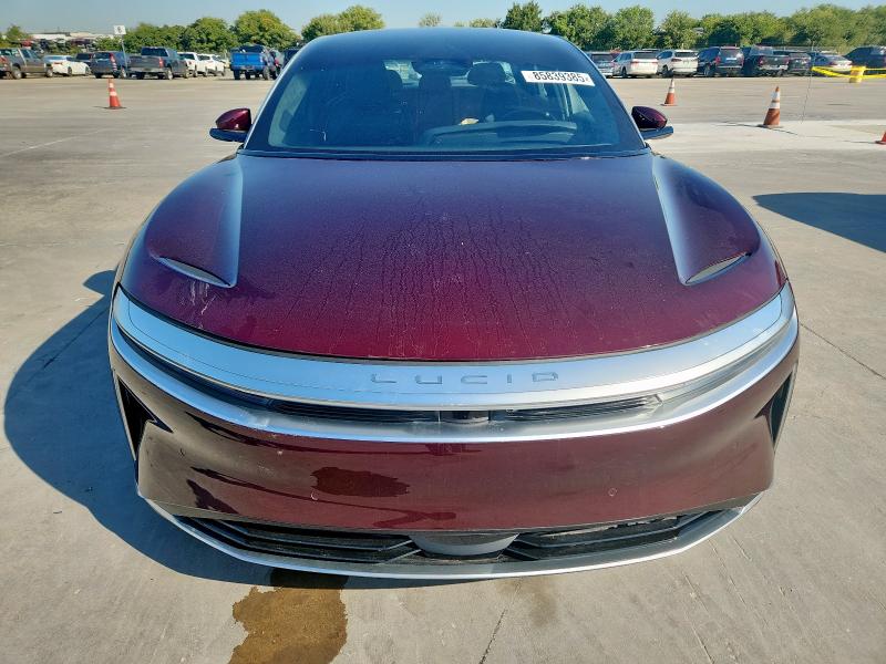 2023 Lucid motors Air VIN 50EA1TEA6PA005045 COPART salvage auction — REAR END, Il - Salvage Certificate, sold $27,750 on 2026-07-30 (photo 5)