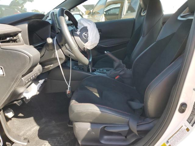 2023 Toyota Gr corolla VIN JTNABAAE0PA004094 COPART salvage auction — FRONT END, CA - SALVAGE CERTIFICATE, sold $7,200 on 2026-07-30 (photo 7)