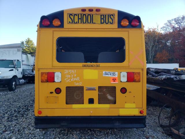 2012 Thomas Saf-t-line VIN 1T7YN4E27C1149982 COPART salvage auction — MINOR DENT/SCRATCHES, CT - CERTIFICATE OF TITLE, sold $1,000 on 2026-07-09 (photo 9)