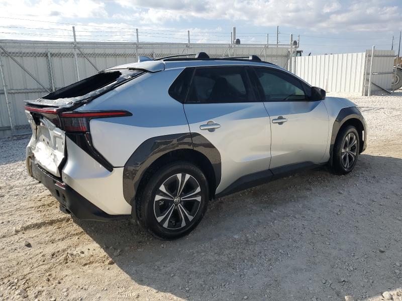 2024 Toyota Bz4x VIN JTMAAAAA2RA034172 COPART salvage auction — FRONT END, Tx - Certificate Of Title, sold $10,000 on 2026-08-27 (photo 3)
