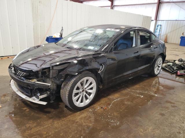 2023 Tesla Model 3 VIN 5YJ3E1EA5PF449191 COPART salvage auction — Front End, NY - CERTIFICATE OF TITLE, sold $8,000 on 2025-10-22 (photo 1)