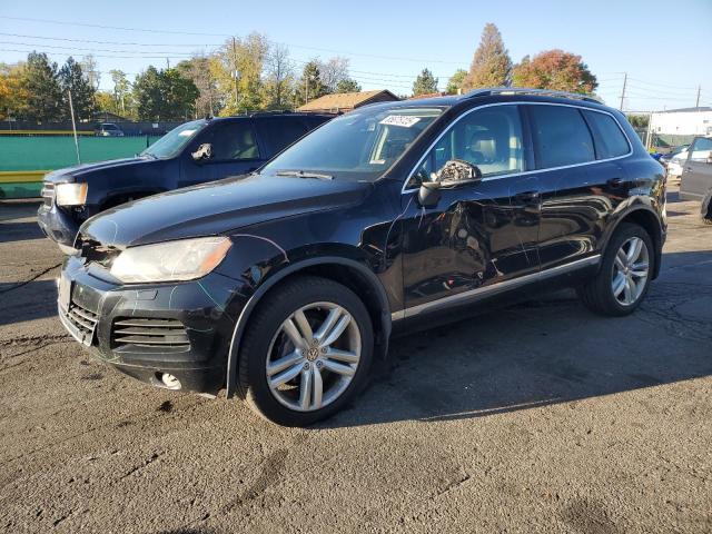 2014 Volkswagen Touareg VIN WVGEP9BP9ED008934 COPART salvage auction — FRONT END, CO - BILL OF SALE-PARTS ONLY, sold $2,300 on 2026-08-18 (photo 1)