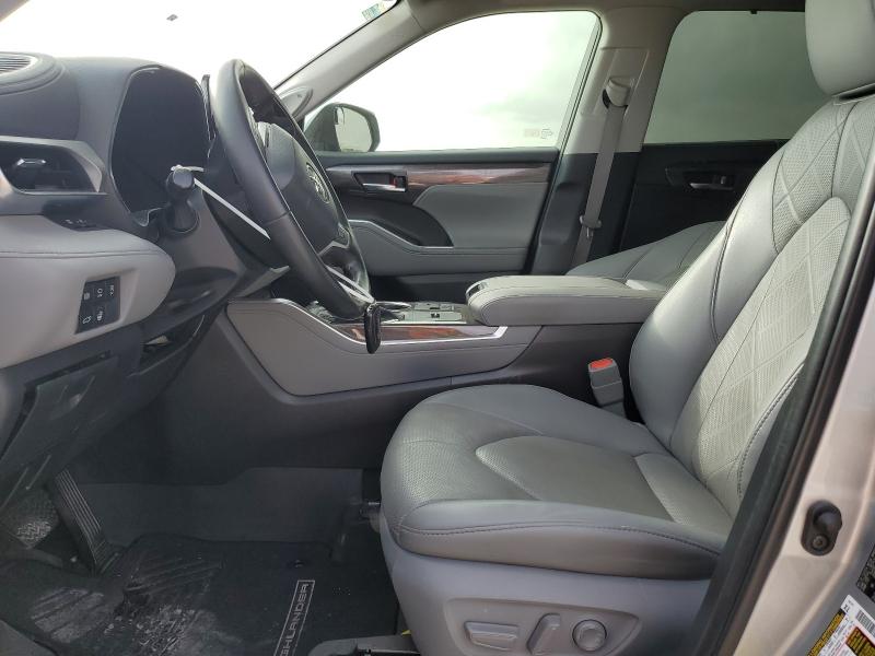 2023 Toyota Highlander VIN 5TDKDRAH7PS046535 COPART salvage auction — REAR END, Tx - Salvage Vehicle Title, sold $13,600 on 2026-07-02 (photo 7)